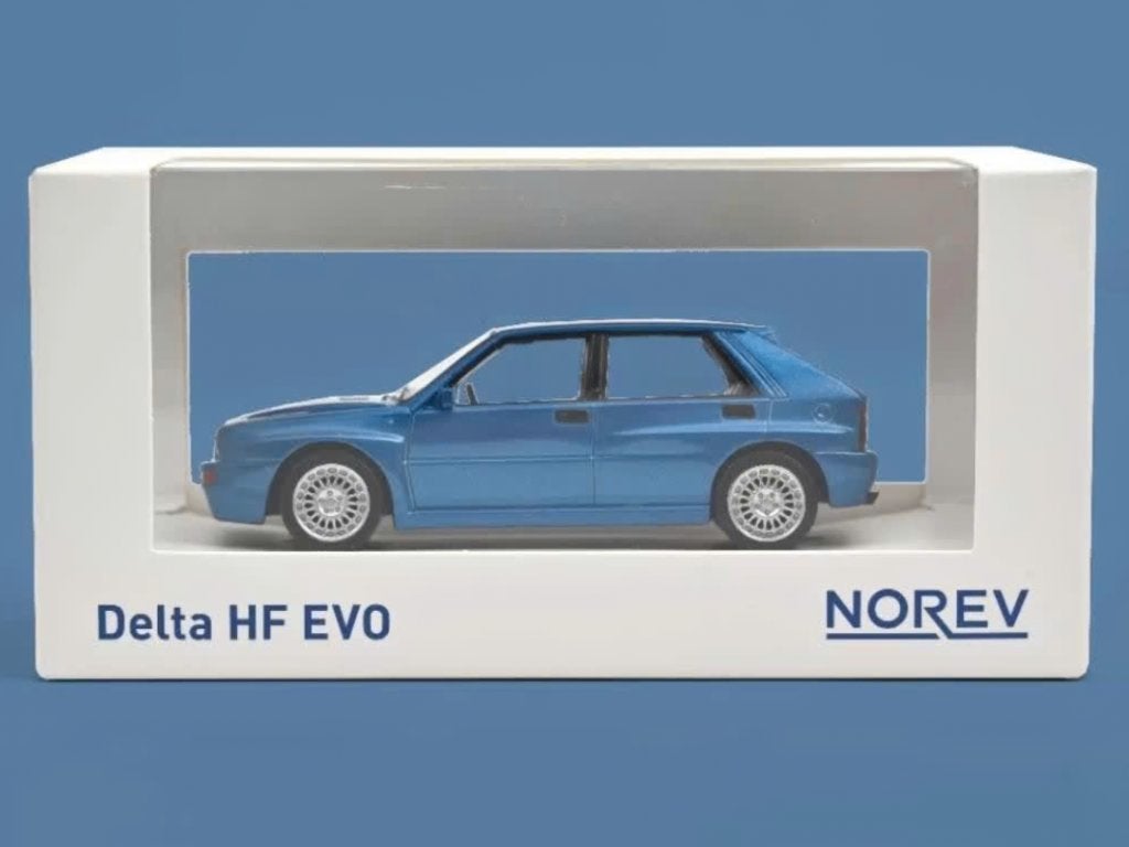 Lancia Delta HF Evo 2 1993 Blauw Jet-car 1/43 NOREV R 780093, Verzenden, Nieuw, Auto, Norev