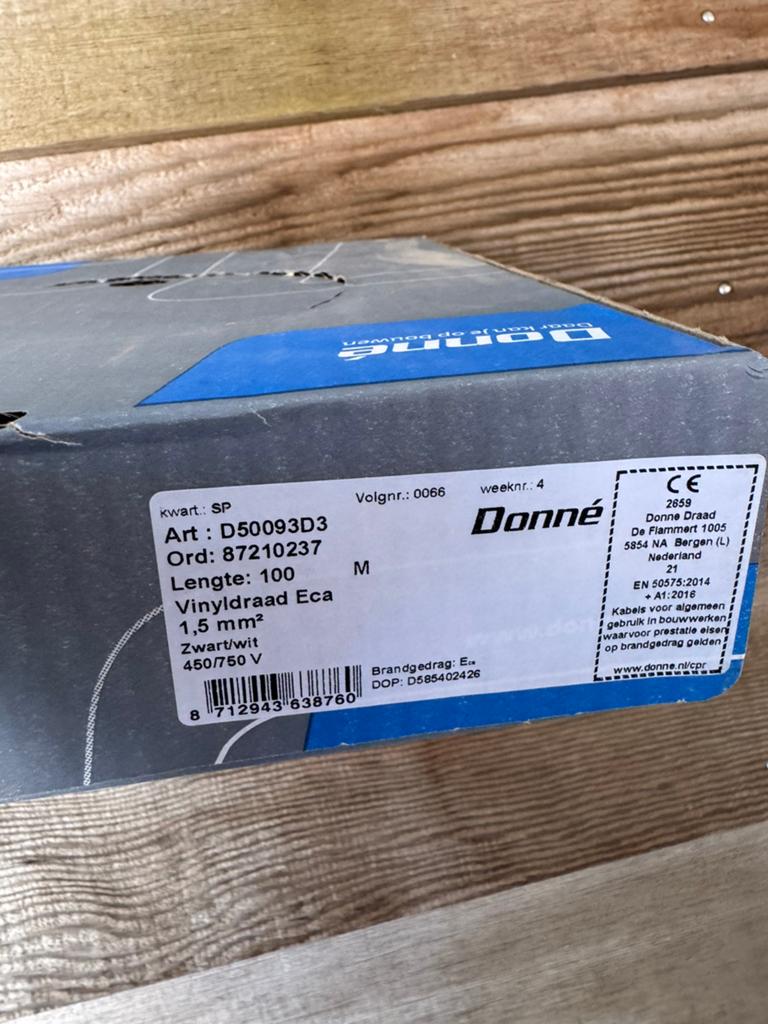 Donne vd kabel, Ophalen of Verzenden, Nieuw, Kabel of Snoer