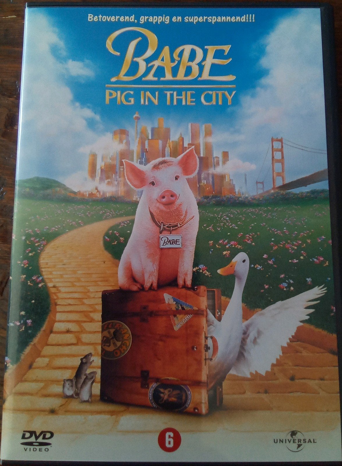 Babe: Pig in the City - Avontuurlijke familiefilm, Avontuur, Alle leeftijden, Ophalen of Verzenden, Zo goed als nieuw