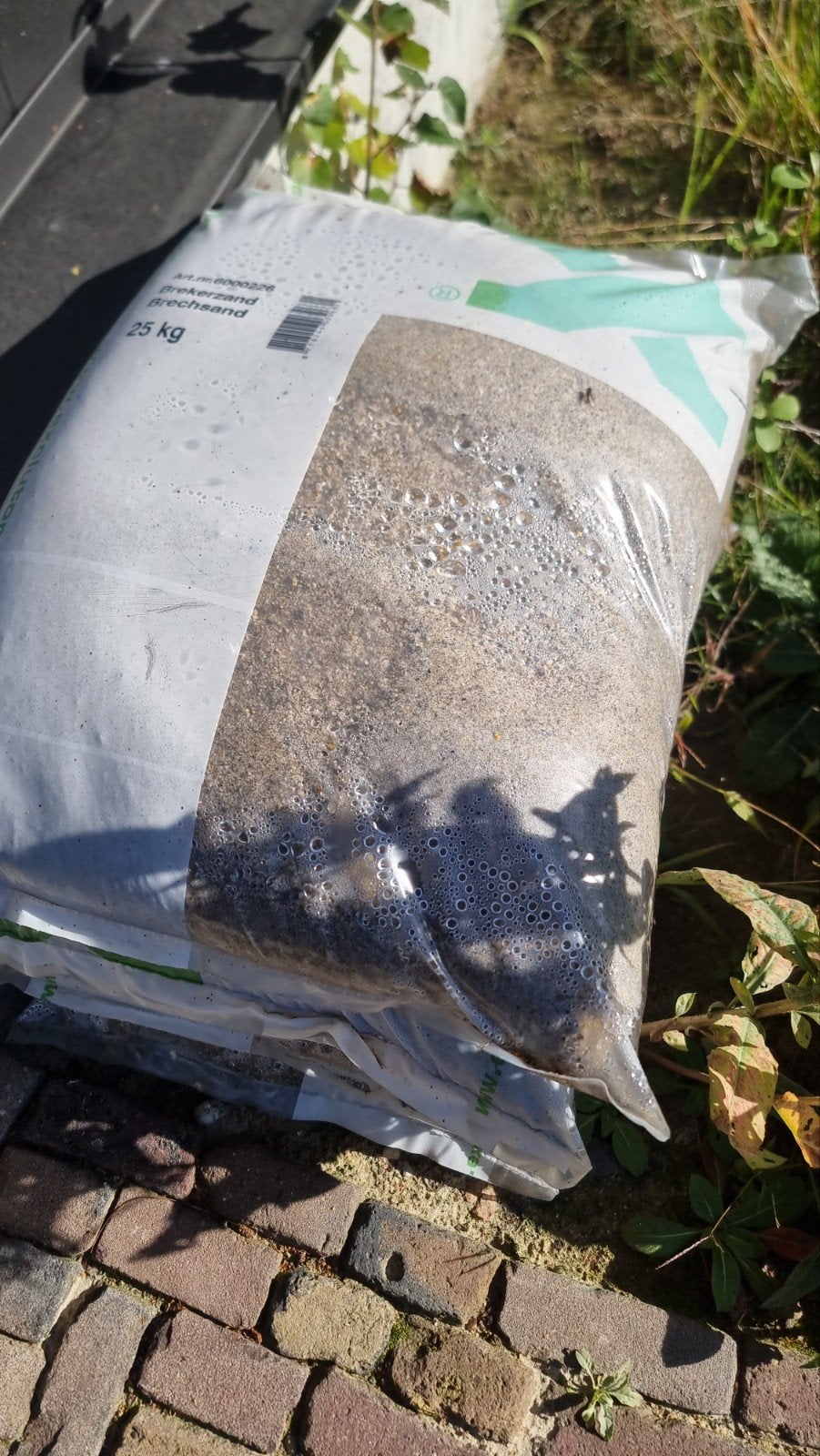 4 zakken brekerzand 25 kg - ideaal voor bestrating, Tuin en Terras, Ophalen of Verzenden, Nieuw, Brekerzand