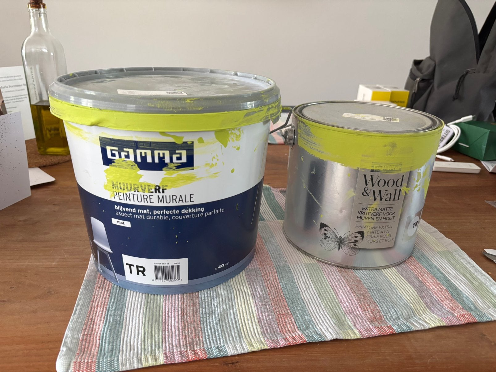 Gamma muurverf restant Limelight, Ophalen, Gebruikt, Verf, Minder dan 5 liter