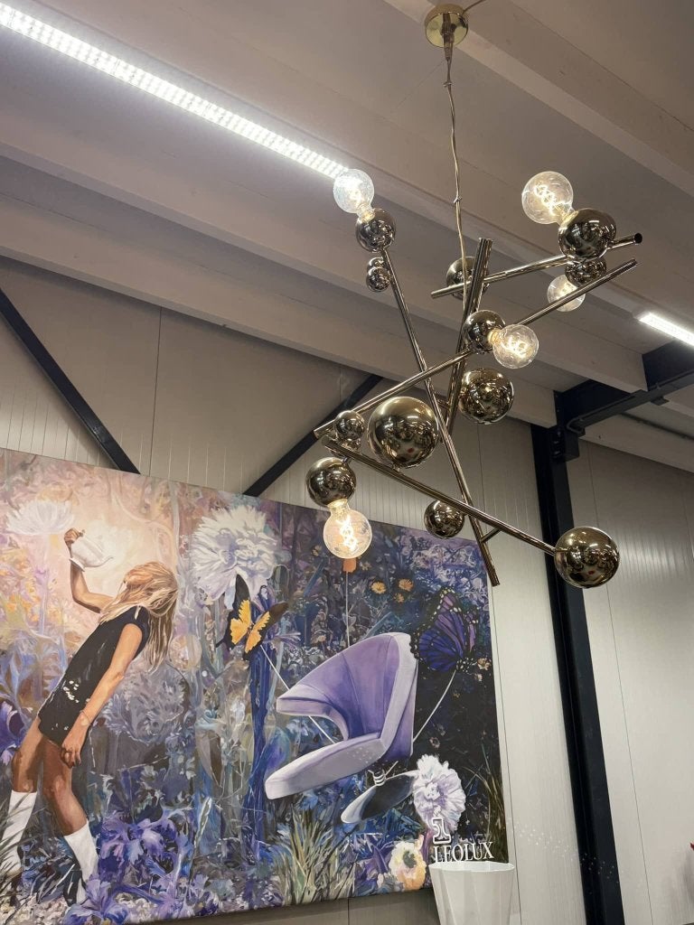 Nieuw Brand van Egmond Galaxy Kroonluchter Goud Design Lamp, Huis en Inrichting, Nieuw, Ophalen of Verzenden, Brand van Egmond
