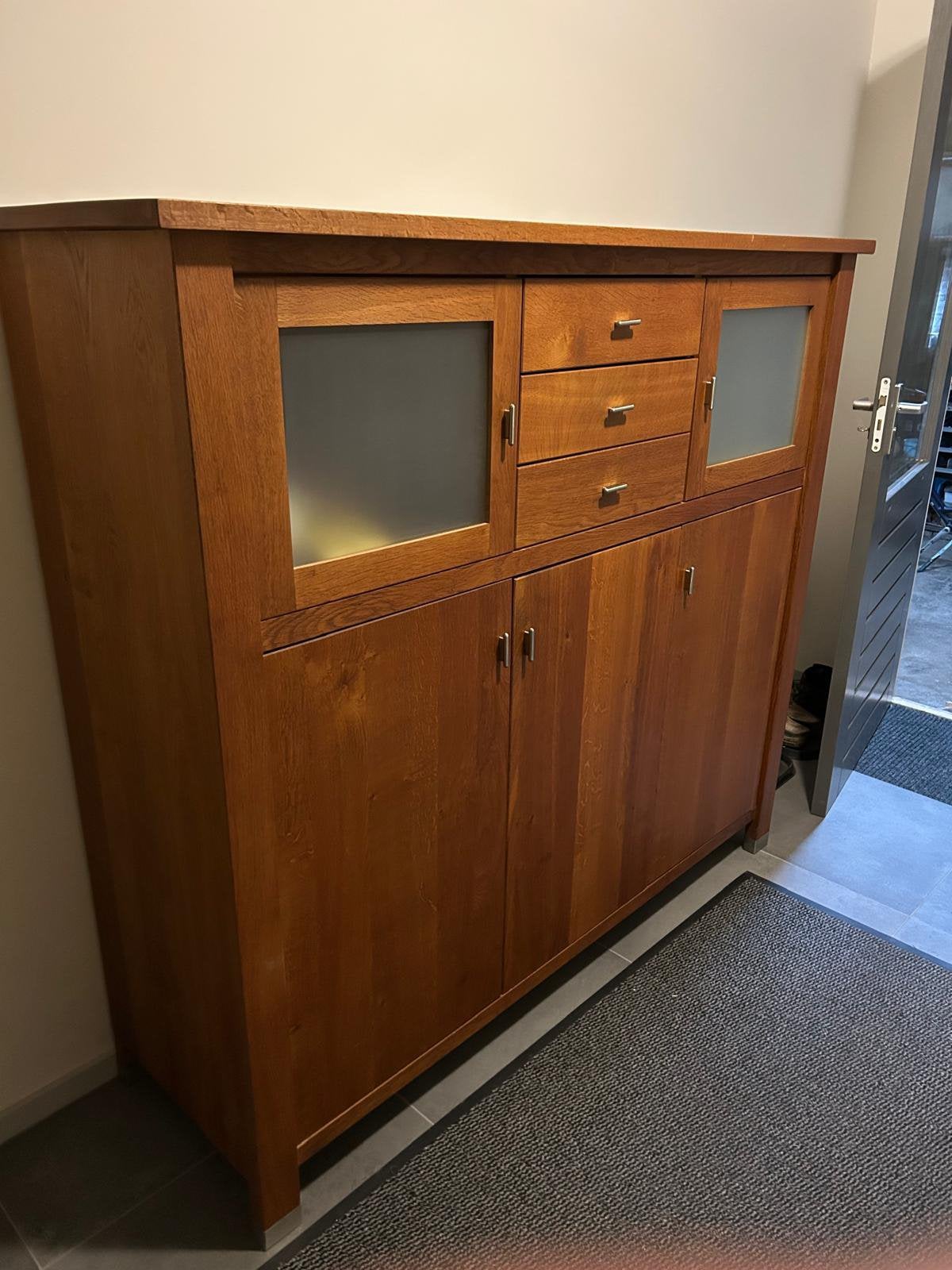 Kasten, Ophalen, Gebruikt, Met deur(en), 75 cm of meer