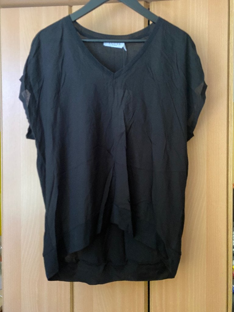 Nieuw exclusieve top/shirt zwart van Costes, Kleding | Dames, Zwart, Maat 46/48 (XL) of groter, Nieuw, Ophalen of Verzenden