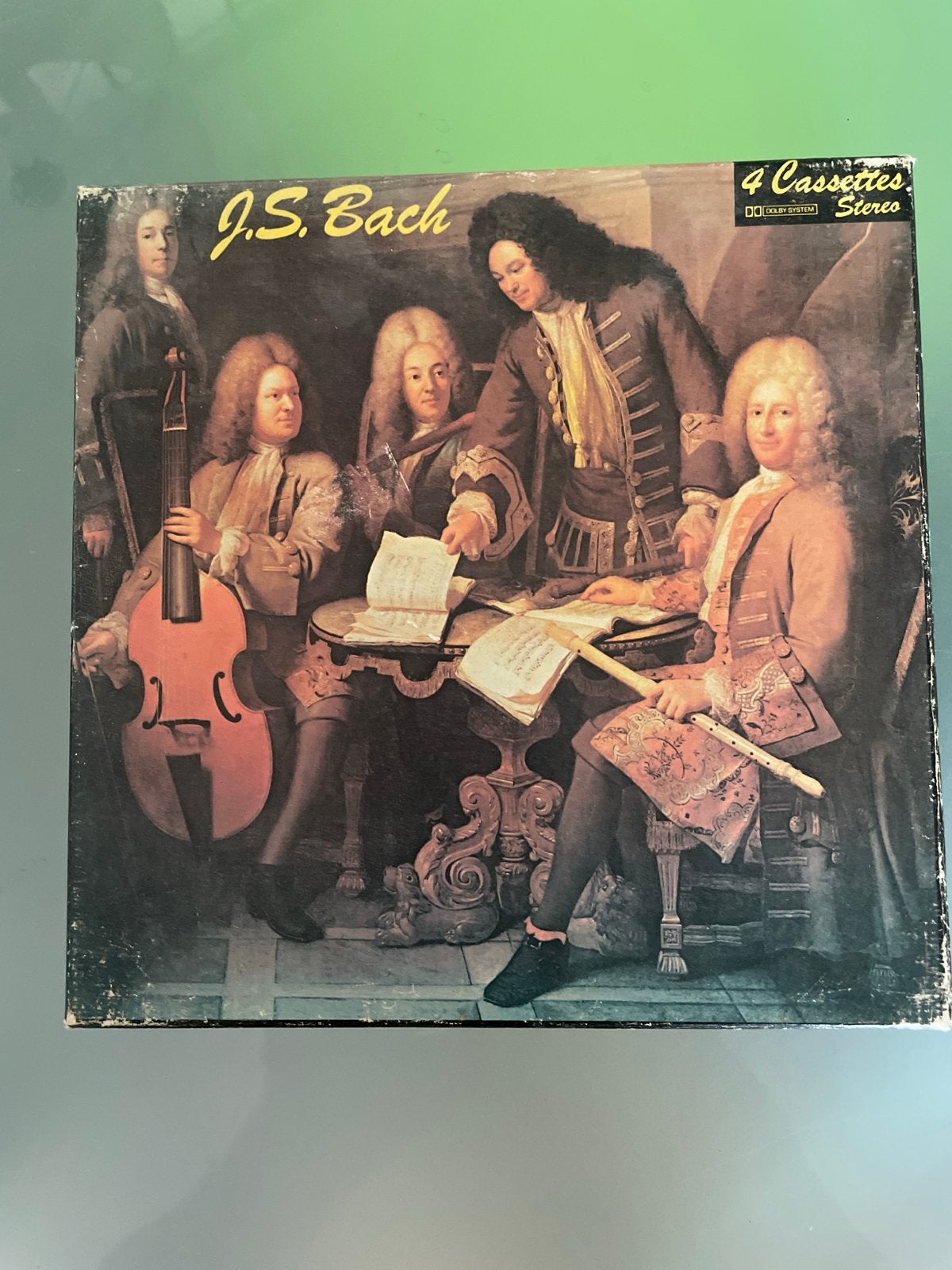 J.S. Bach - 4 Cassettes Stereo - Klassieke Muziek, Cd's en Dvd's, Cassettebandjes, Gebruikt, 2 t/m 25 bandjes, Klassiek, Ophalen of Verzenden