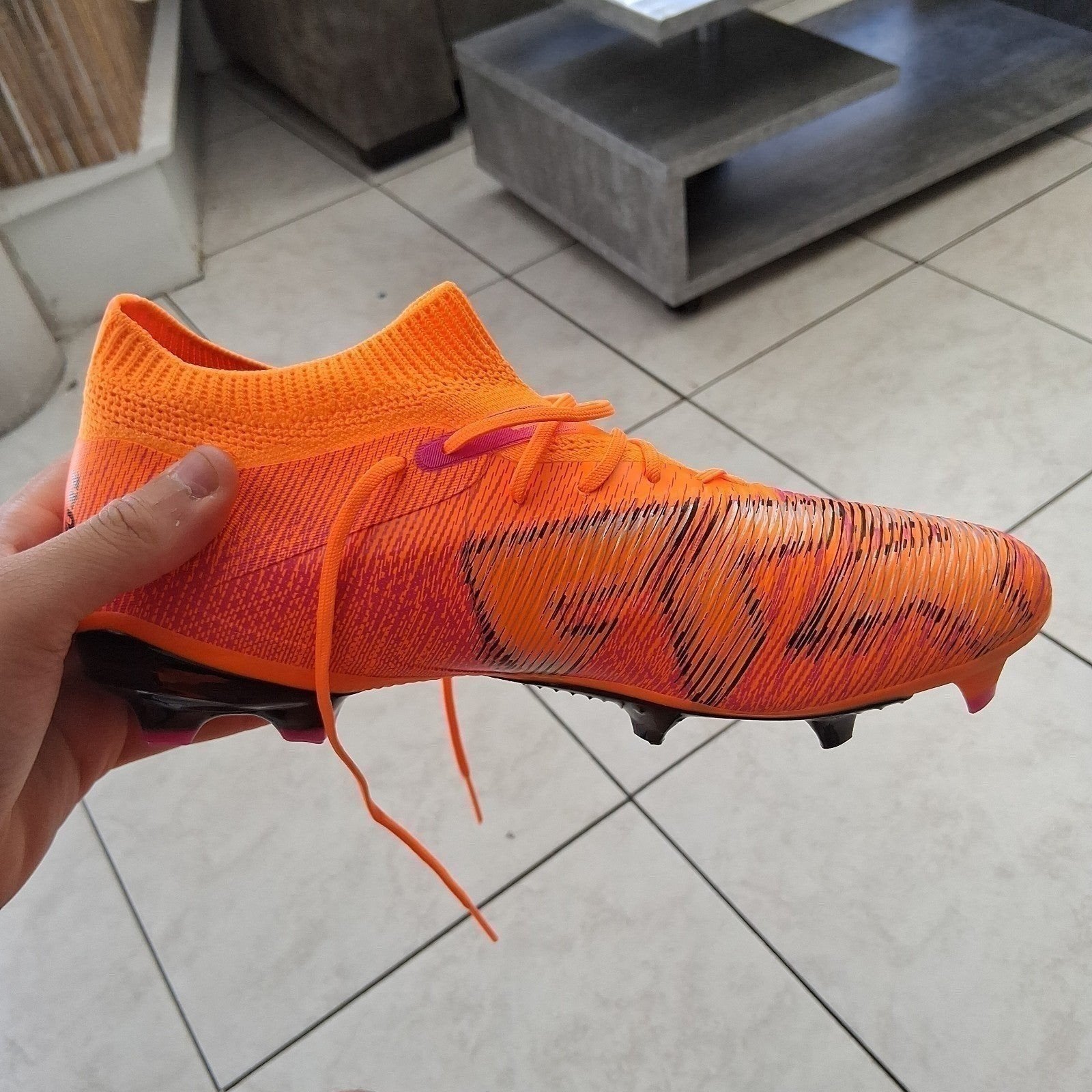Puma Future  FG/AG voetbalschoenen naat 40.5 - Oranje, Maat XS of kleiner, Schoenen, Nieuw, Ophalen of Verzenden