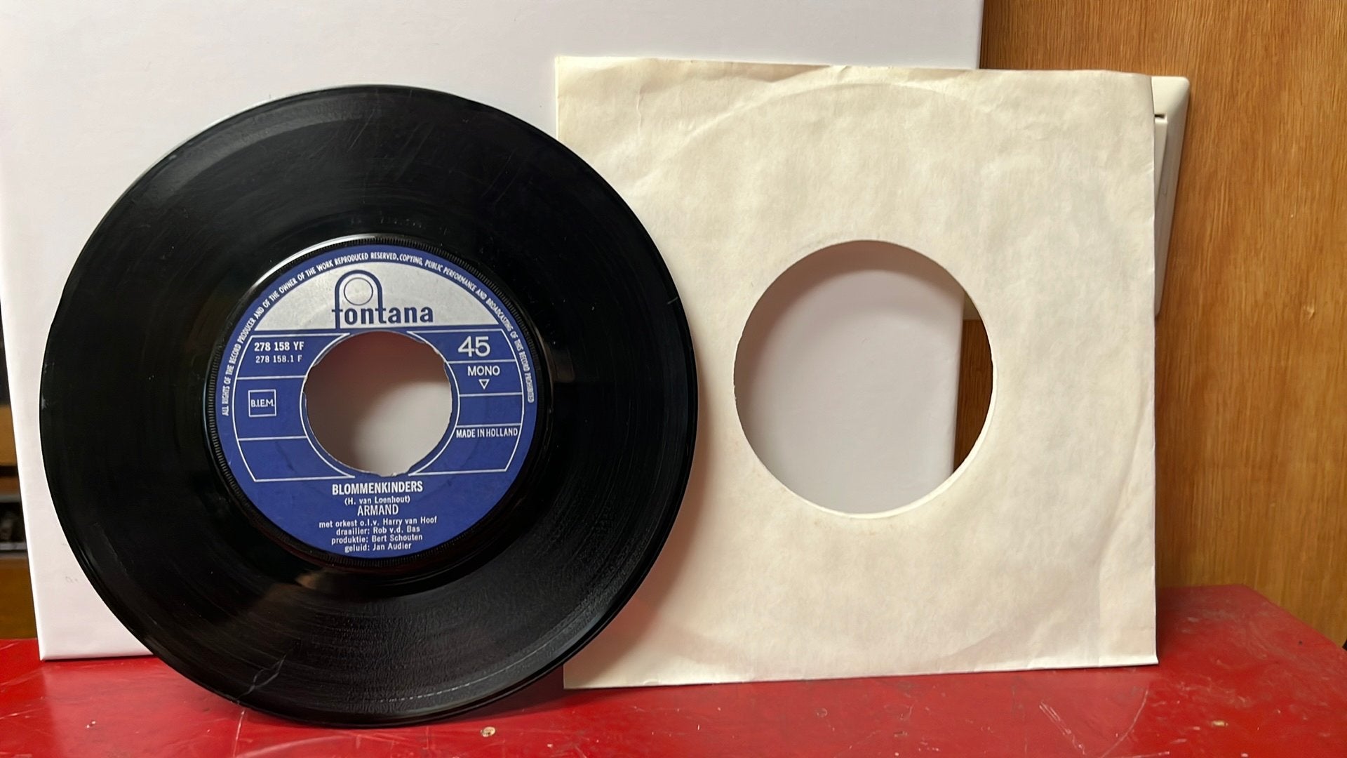 Armand Blommenkinders, Ophalen of Verzenden, Gebruikt, 7 inch