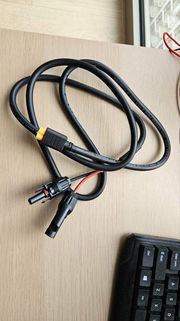 Bluetti MC4-XT60 oplaadkabel voor Bluetti Elite V2, Ophalen, Nieuw