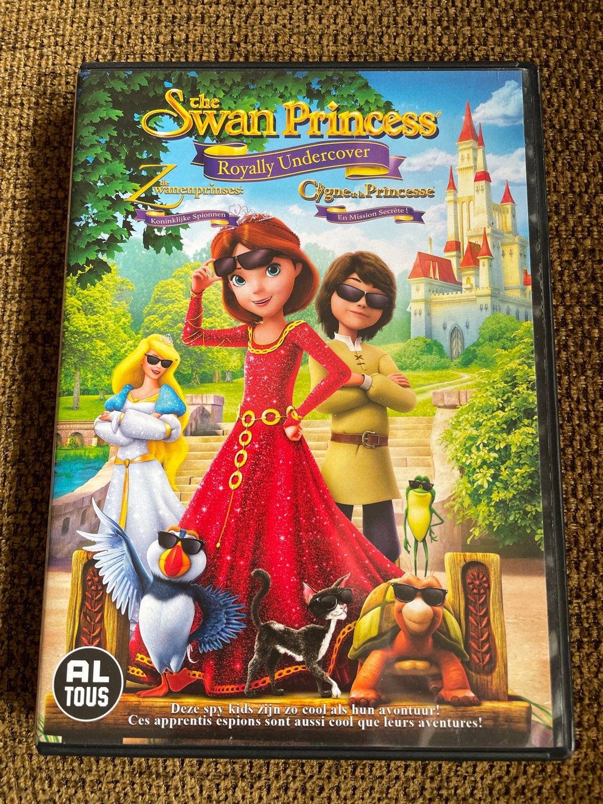 De Zwanenprinses: Koninklijke Spionnen dvd, Animatie, Nederlands, Gebruikt, Bonusmateriaal