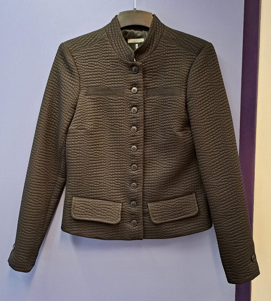 Summum blazer dikke stof zwart patroon veel knopen 36 46716, Summum, ., Zwart, Ophalen of Verzenden