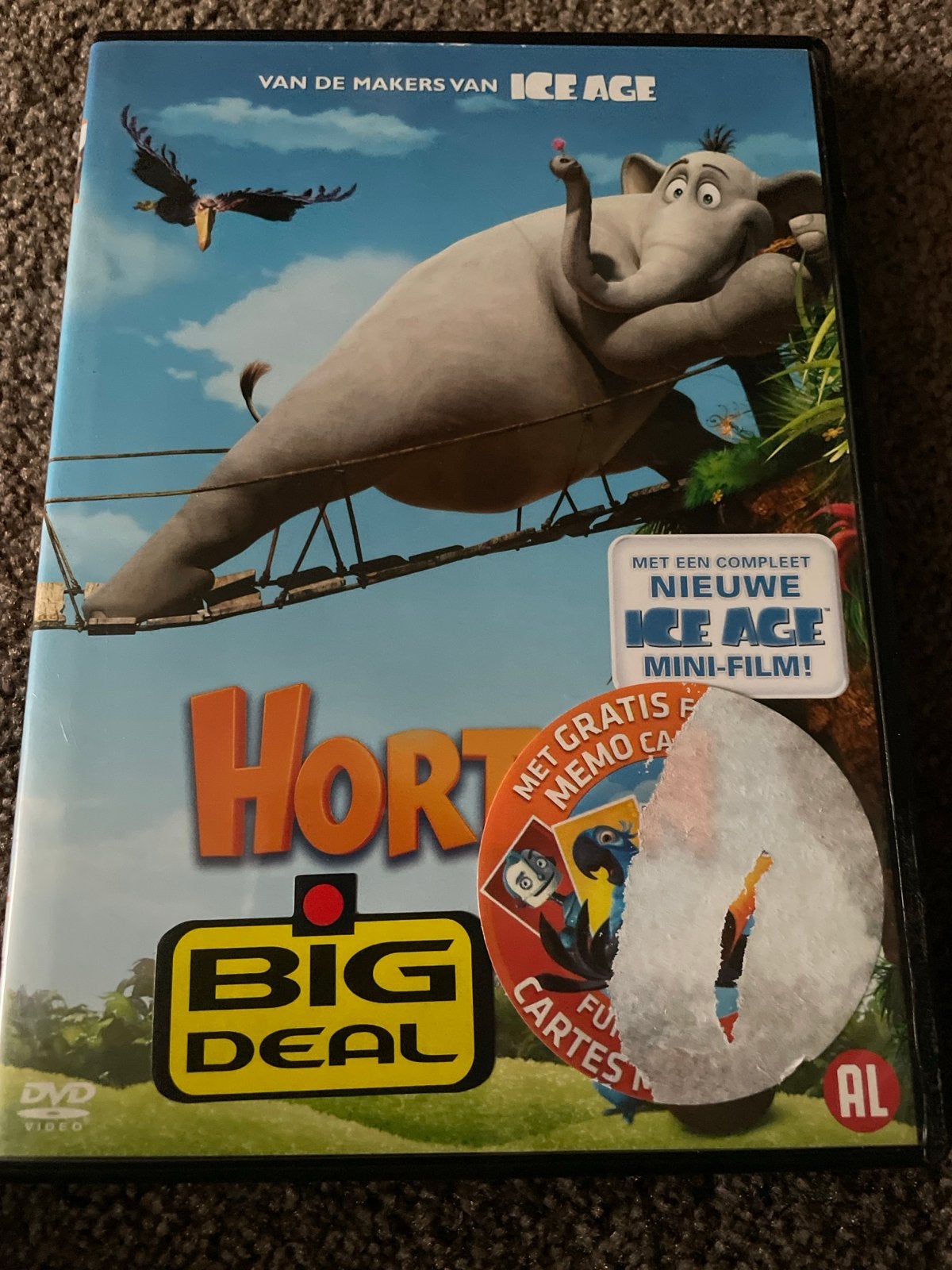 Horton Hears a Who! DVD - Van de makers van Ice Age, Gebruikt, Animatie, Inclusief doosje, Alle leeftijden