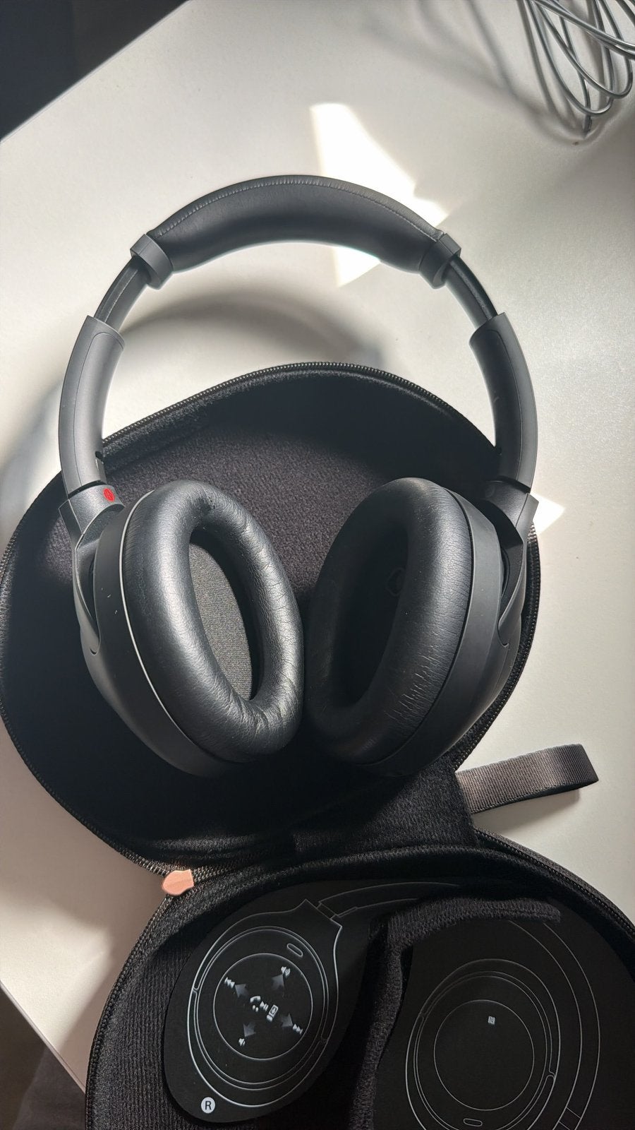 Sony headphone WH-1000XM4, Ophalen, Microfoon, Nieuw, Zwart