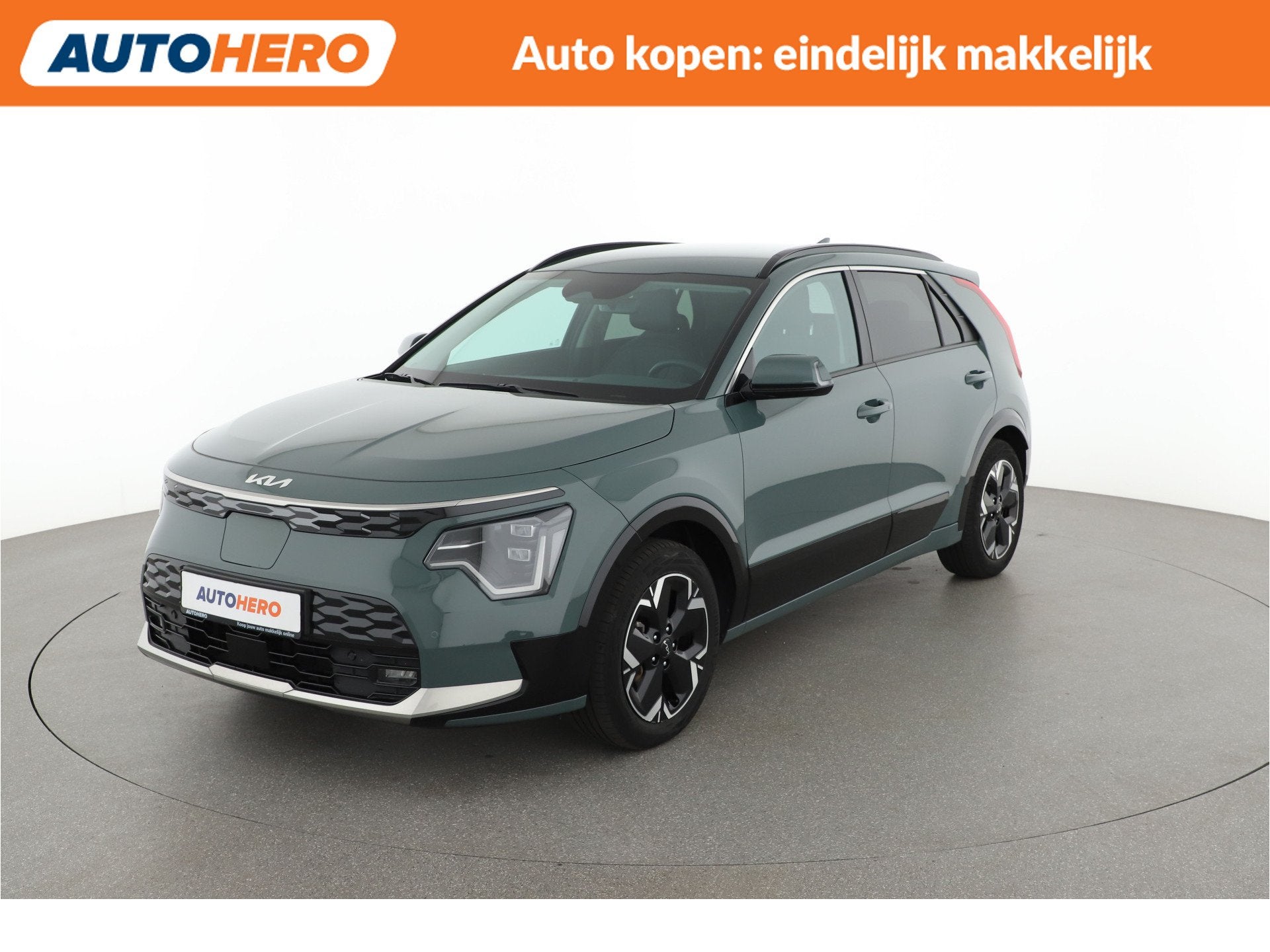 Kia Niro EV Edition 64.8 kWh l SJ71138 l (bj 2023), Met garantie (alle), 1657 kg, Leder en Stof, 370 min