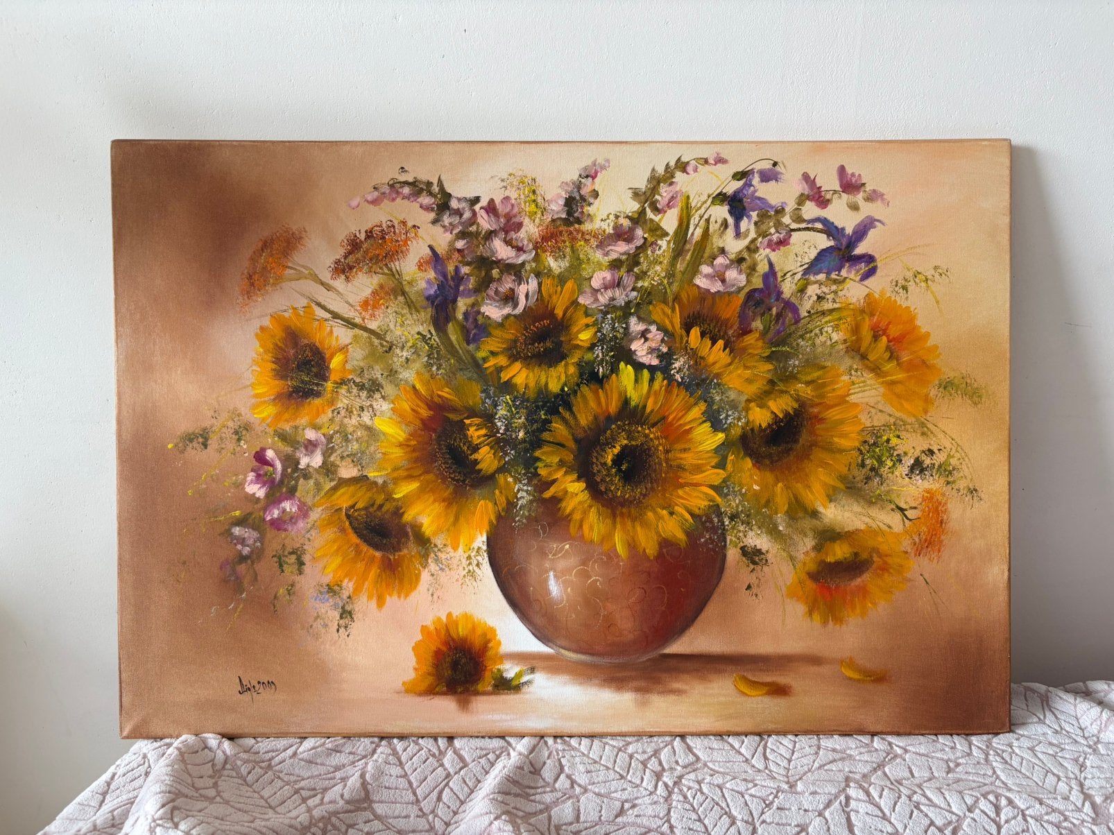Schilderij op canvas, Antiek en Kunst, Kunst | Schilderijen | Klassiek, Ophalen