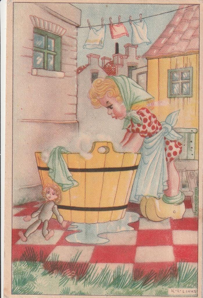 fantasiekaart, Verzenden, Voor 1920, Sterren en Beroemdheden
