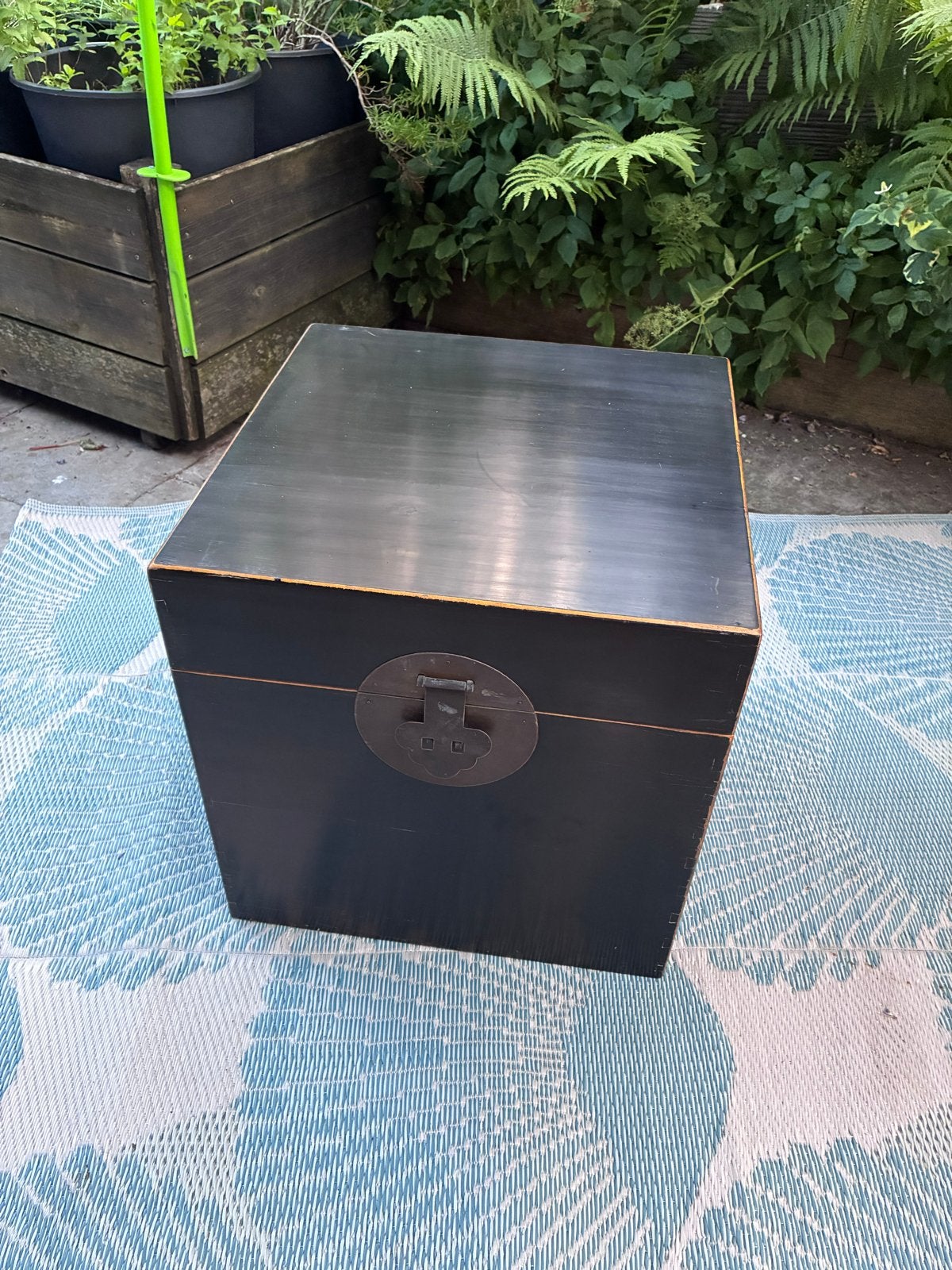 Kubus opbergkist 45x45x45 cm (2 stuks), Huis en Inrichting, Woonaccessoires | Kisten, Gebruikt, 5 – 50, Minder dan 50 cm, Overige houtsoorten