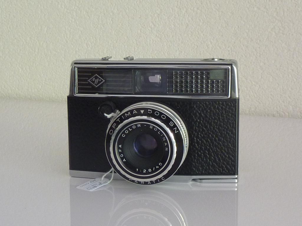 Agfa Optima 500 SN, Ophalen, 1960 tot 1980, Fototoestel
