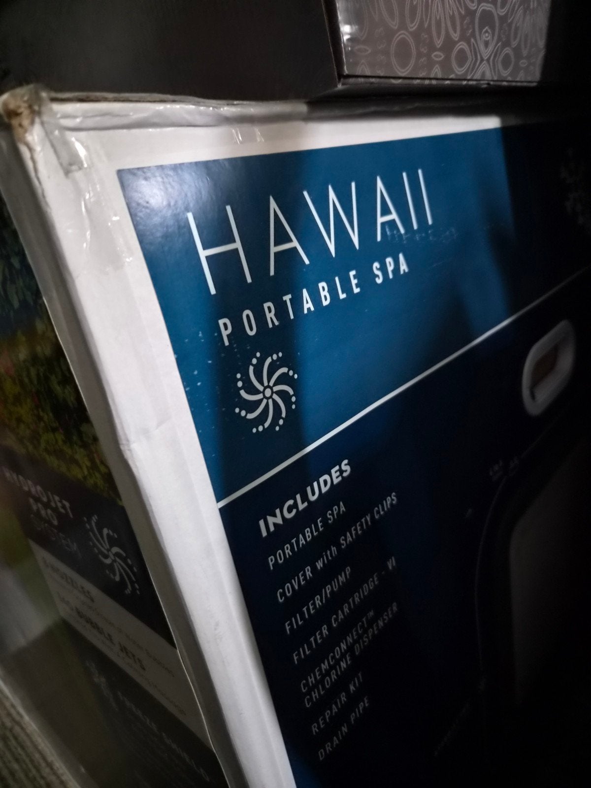 Portable spa type hawai luxe uitvoering, Ophalen, Zo goed als nieuw, Pomp