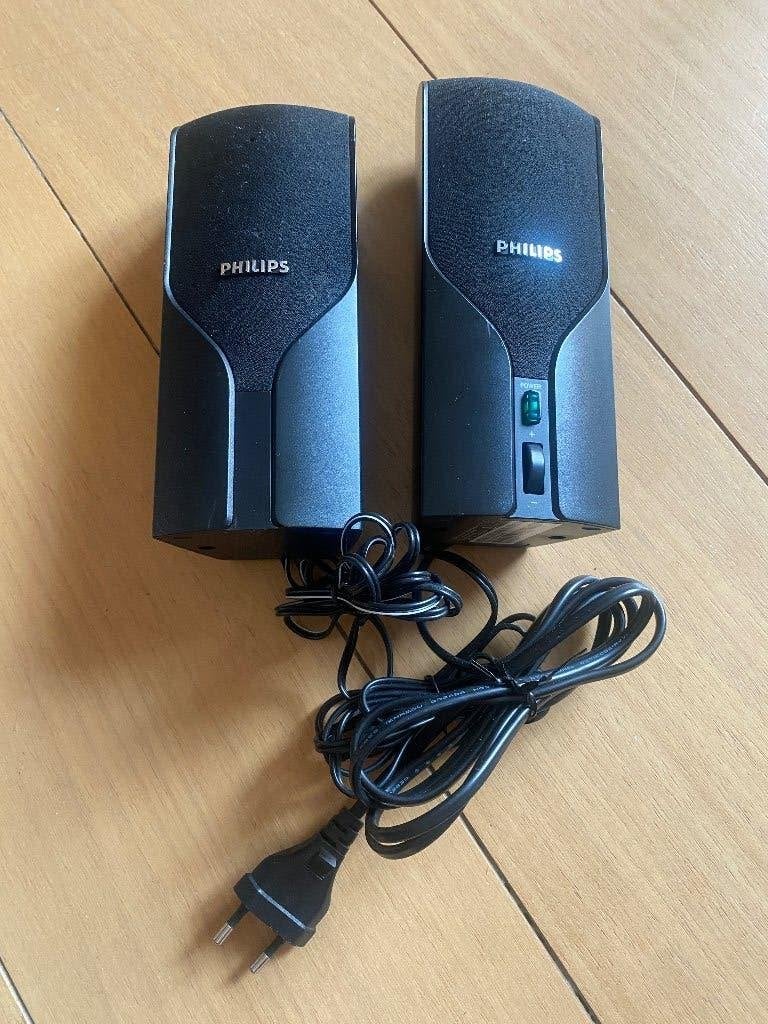 Philips Multimedia Speaker SPA 2200/00 Mini formaat, Philips, Gebruikt, Speakerset, Ophalen of Verzenden