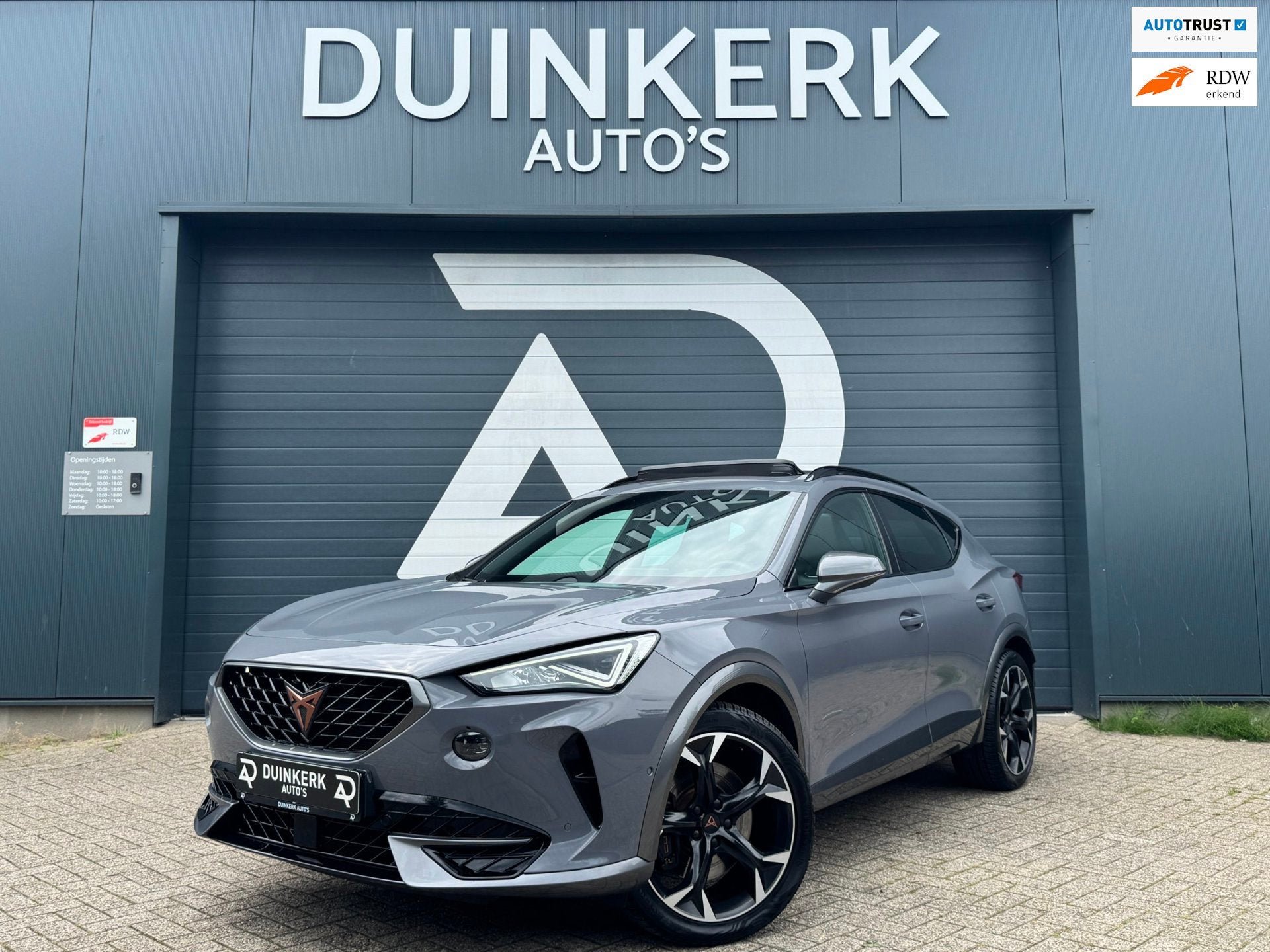 CUPRA Formentor 2.0 TSI 4DRIVE | Automaat | Panoramadak | Ad, Auto's, Cupra, Automaat, 15 km/l, Zwart, 4 cilinders