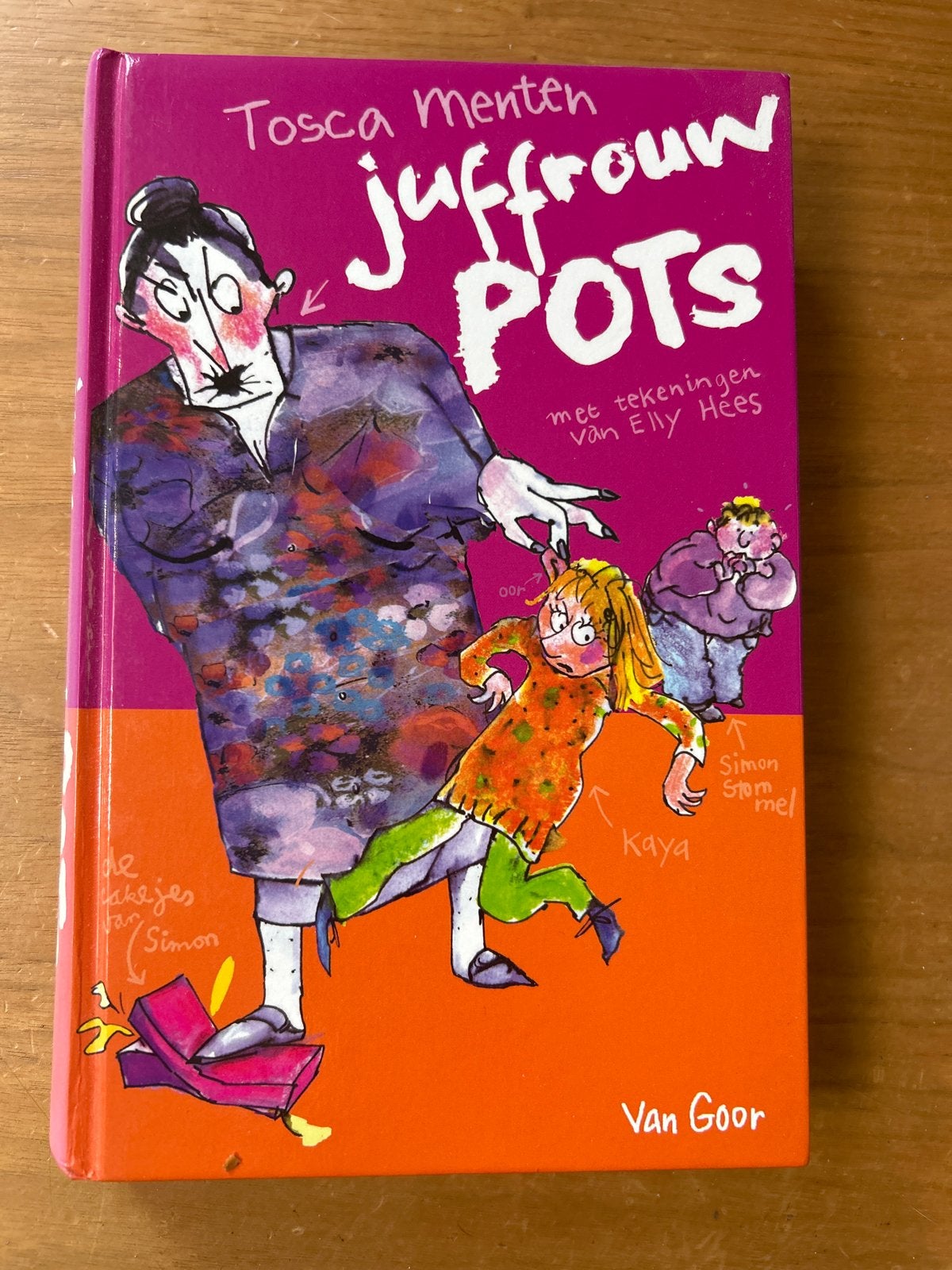 Juffrouw Pots - Tosca Menten (Kinderboek), Ophalen of Verzenden, Zo goed als nieuw, Fictie