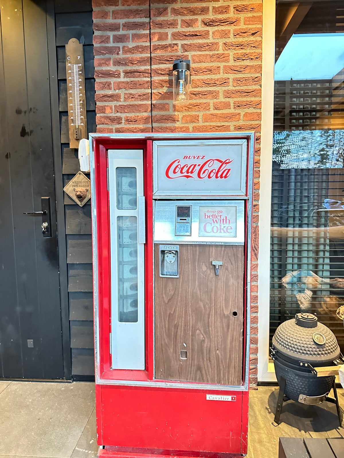 Vintage Coca-Cola Koelkast - Uniek Verzamelobject, Witgoed en Apparatuur, Ophalen, 60 cm of meer, 100 tot 150 liter, 140 tot 160 cm