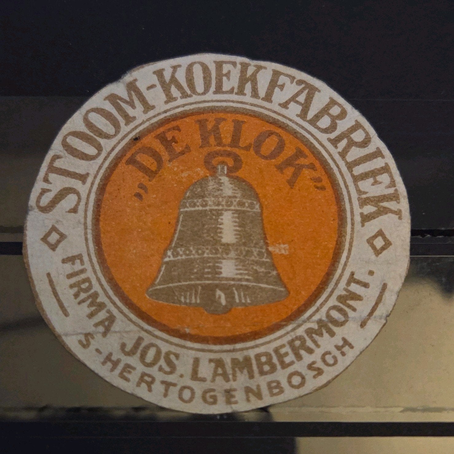 Stoom Koekfabriek -S Hertogenbosch Den Bosch zegel, Ophalen of Verzenden