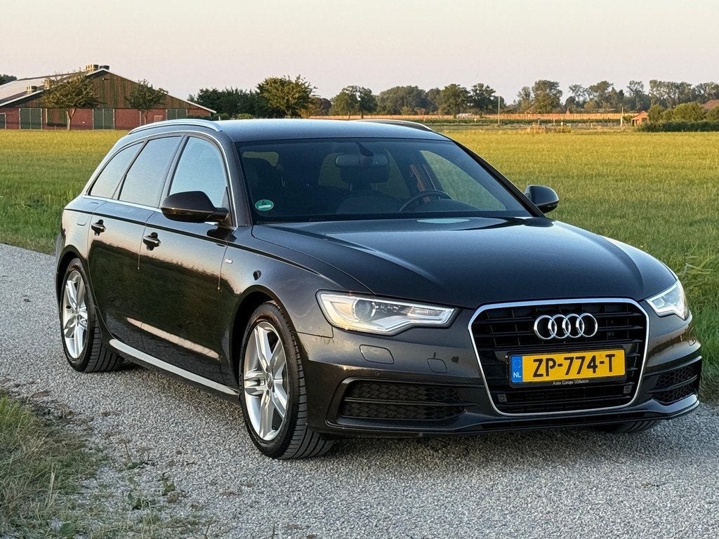 Audi A6 Avant 2.0 TFSI Pro Line S, Auto's, Euro 5, 15 km/l, Gebruikt, Zwart