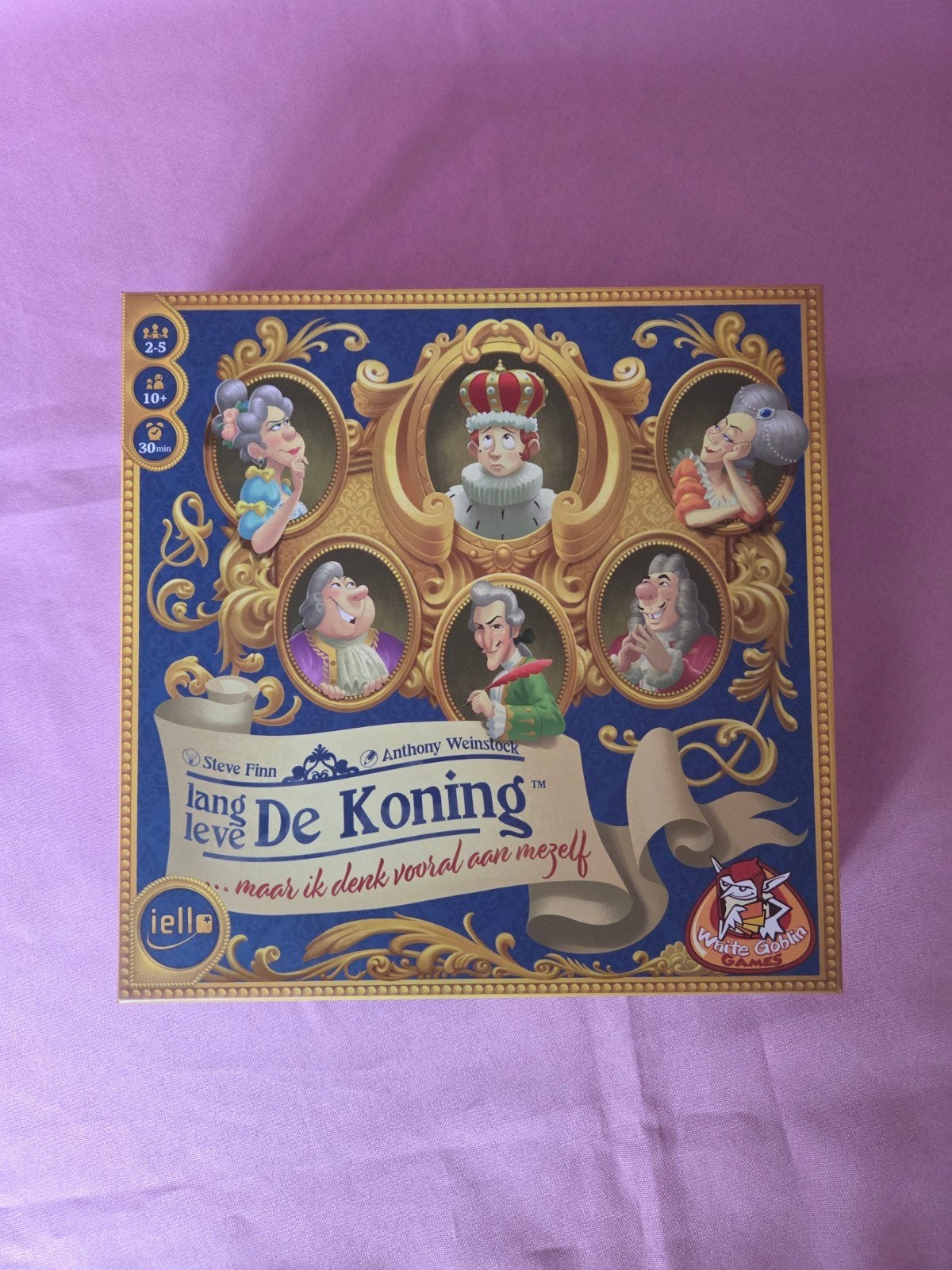 Lang Leve De Koning - Bordspel, Vijf spelers of meer, Ophalen of Verzenden, Zo goed als nieuw, Iello