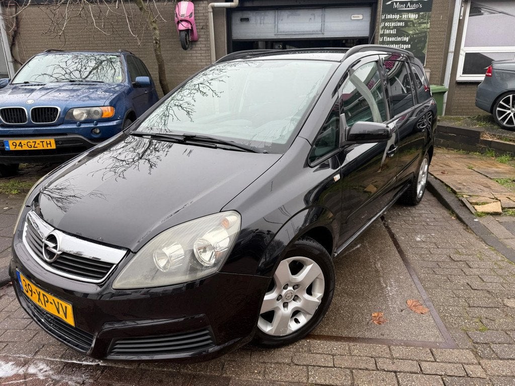 Opel Zafira 2.2 Enjoy Apk/Airco/6.Bak/GOED LEZEN AUB, Auto's, Opel, Voorwielaandrijving, Gebruikt, 4 cilinders, 150 pk