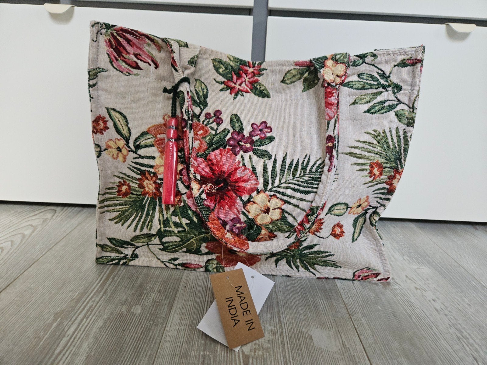Nieuwe Vakantietas met Bloemenprint - Nalini bag tas, Overige kleuren, Minder dan 40 cm, Nieuw, Minder dan 35 cm