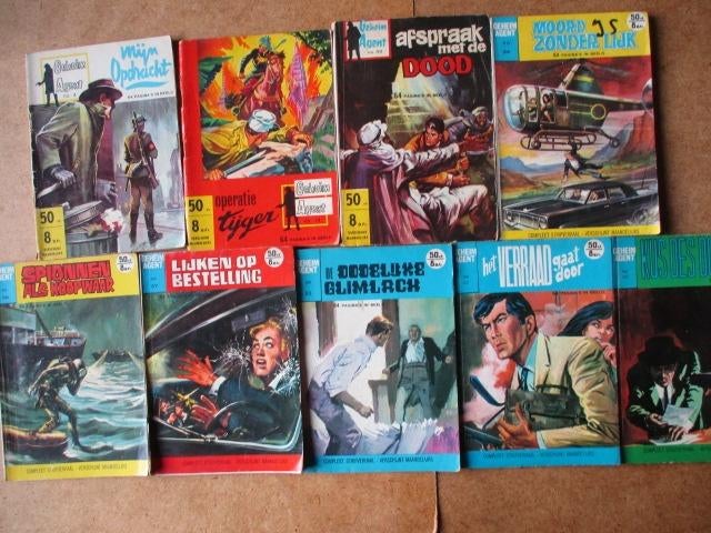 adv8308 geheim agent ministrip, Boeken, Stripboeken, Eén stripboek, Ophalen, Gelezen