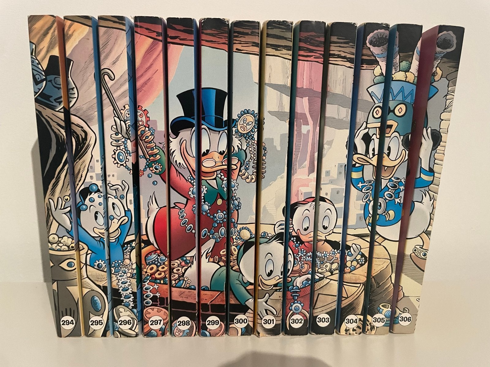 Donald Duck 2020 pocket serie 294 t/m 306, Boeken, Complete serie of reeks, Ophalen of Verzenden, Gelezen