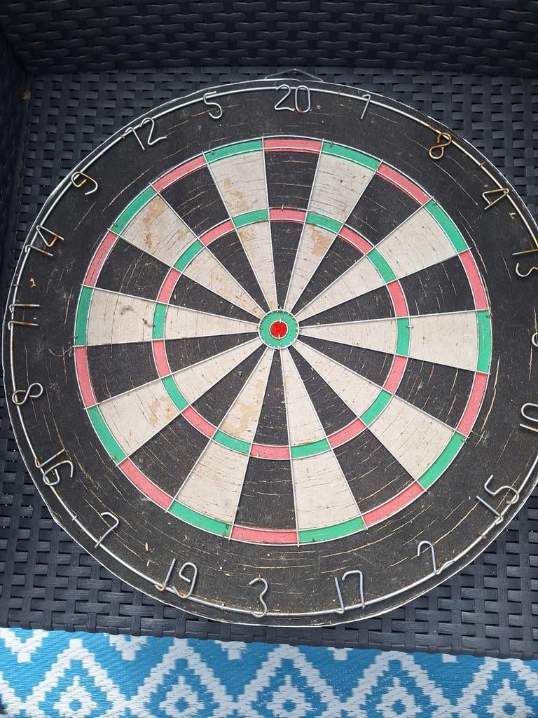 Gebruikt dartbord voor urenlang speelplezier, Sport en Fitness, Ophalen, Gebruikt, Dartbord