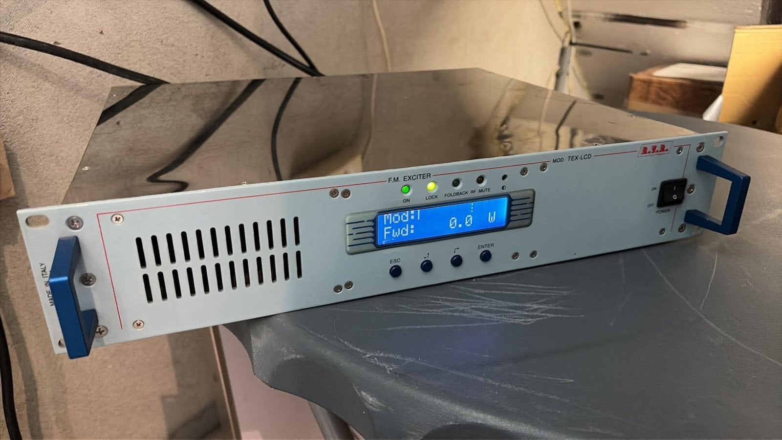 Rvr fm zender  tex 150, Telecommunicatie, Zenders en Ontvangers, Ophalen of Verzenden, Zo goed als nieuw, Zender
