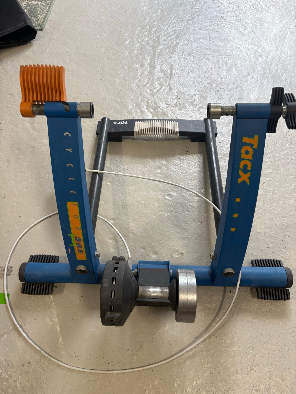 Tacx Cycleforce One fietstrainer, Ophalen, Gebruikt, Overige typen, Staal