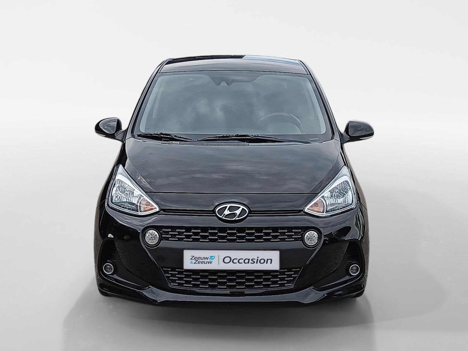 Hyundai i10 1.0i i-Premium | Apple Carplay/Android Auto | Vo, Auto's, Voorwielaandrijving, Stof, Gebruikt, Zwart