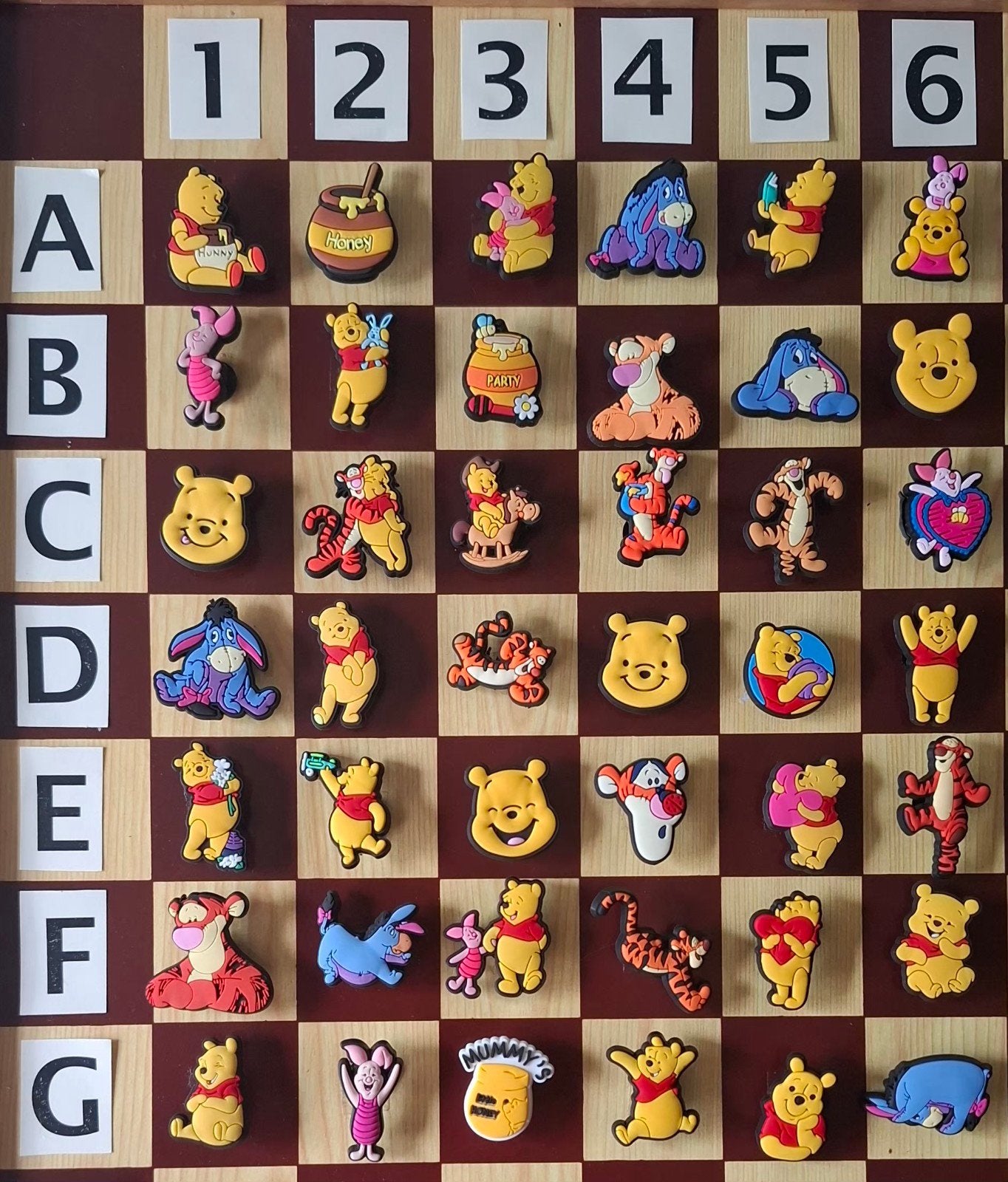C: Winnie de Poeh Schoenbedels Charms voor de Crocs, Verzamelen, Speldjes, Pins en Buttons, Ophalen of Verzenden