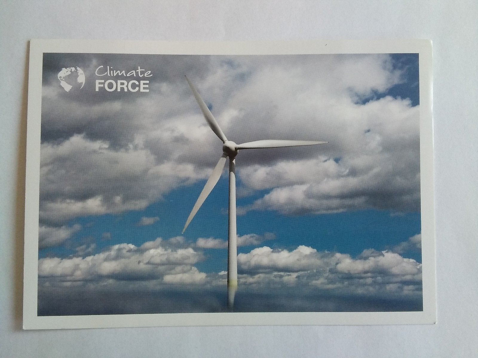 Ansichtkaart Greenpeace Climate Force, Verzenden