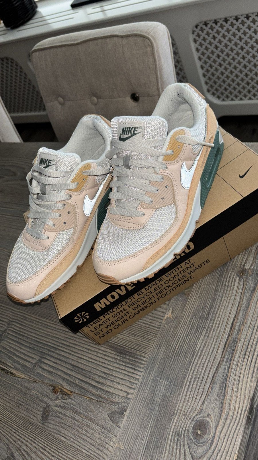 Nike Air Max 90 mt 42.5, Nike air max, Overige kleuren, Verzenden, Sneakers of Gympen