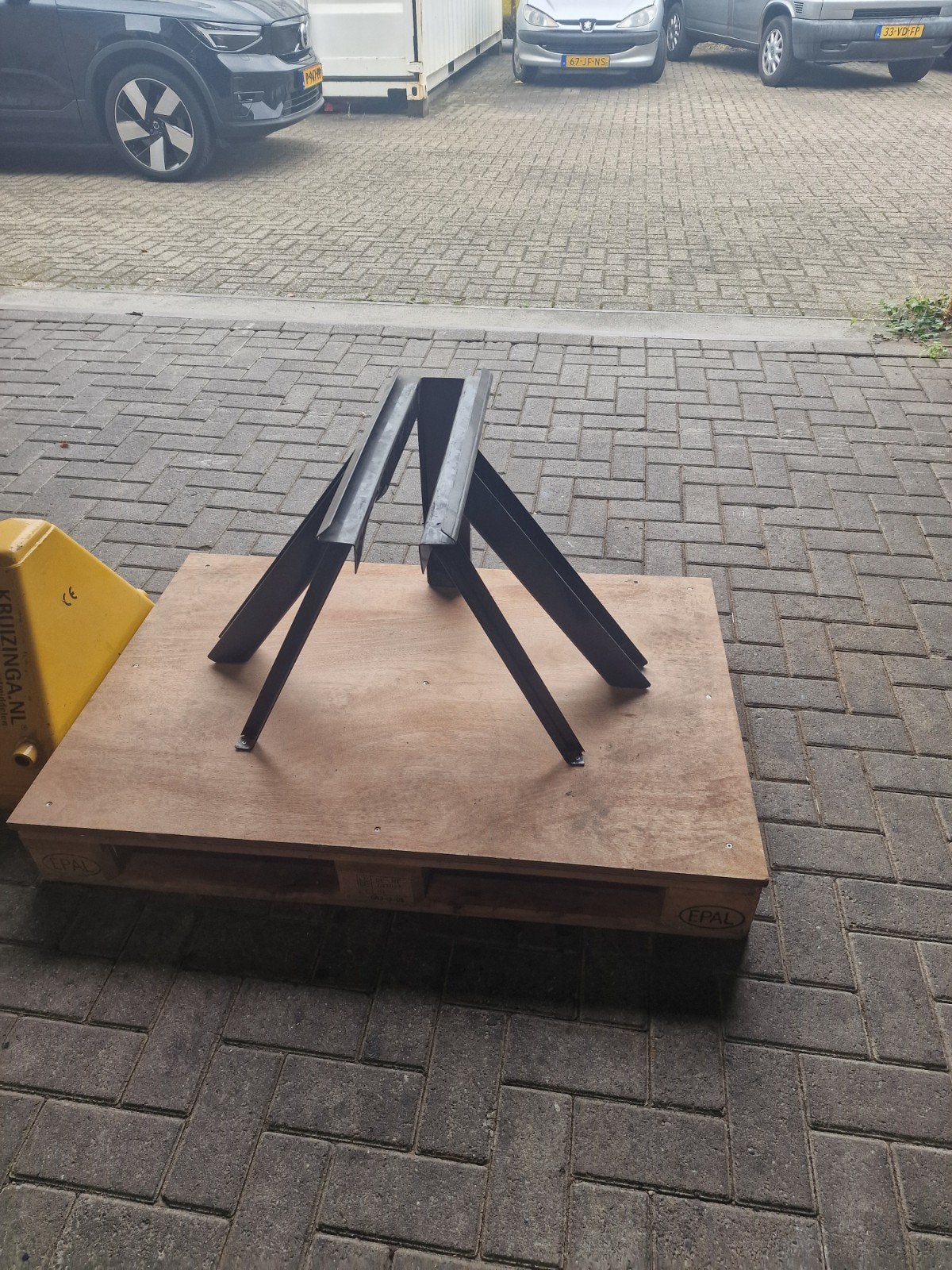 Buitenboordmotor standaard (bok), Watersport en Boten, Accessoires en Onderhoud, Ophalen, Gebruikt, Motor en Techniek
