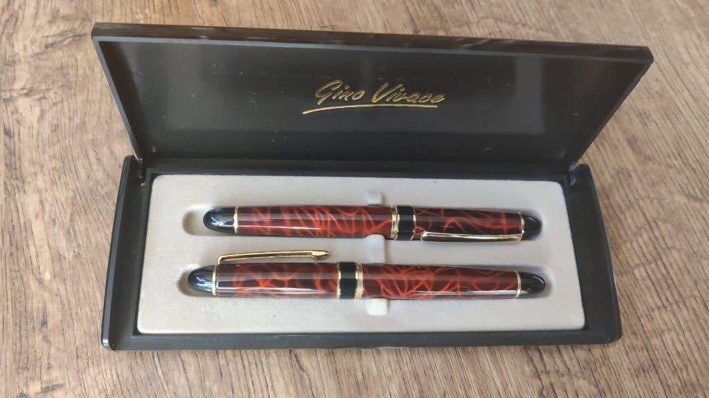 Gino Vivace pennenset nieuw, Overige merken, Balpen, Nieuw, Met doosje