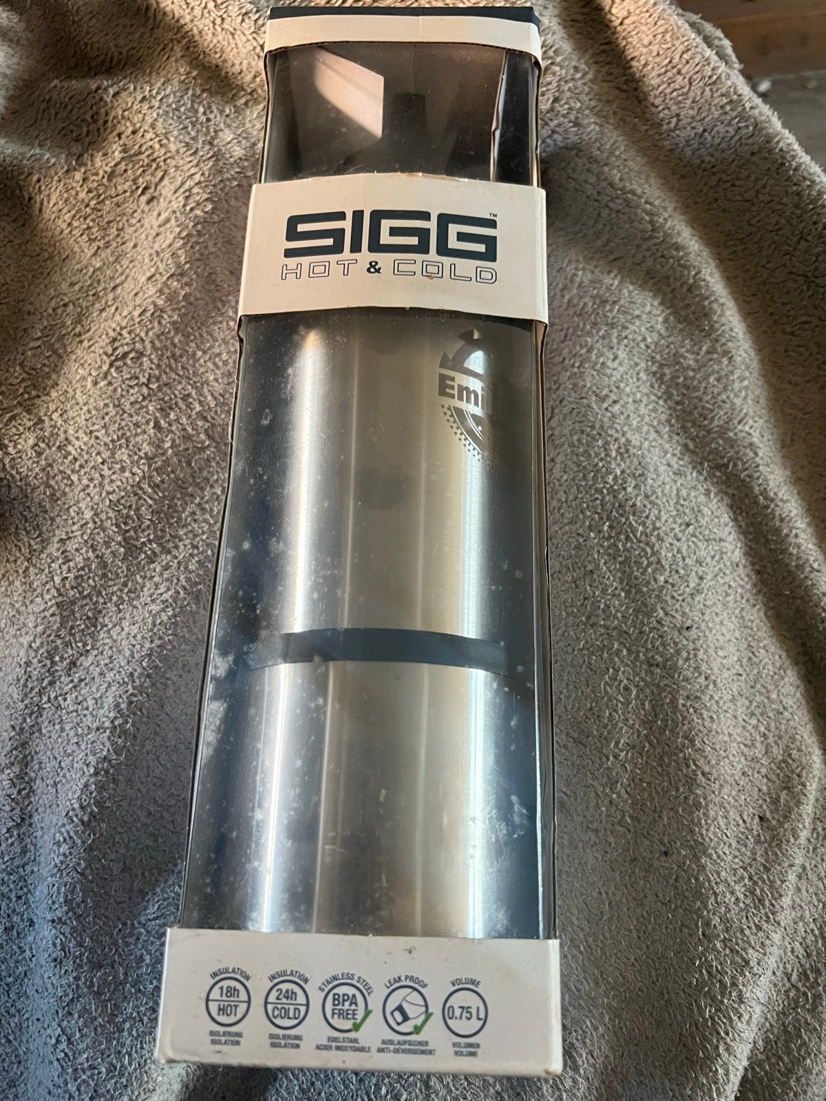Sigg Hot & Cold Thermosfles - 0.75L - Nieuw in doos, Ophalen of Verzenden, Nieuw