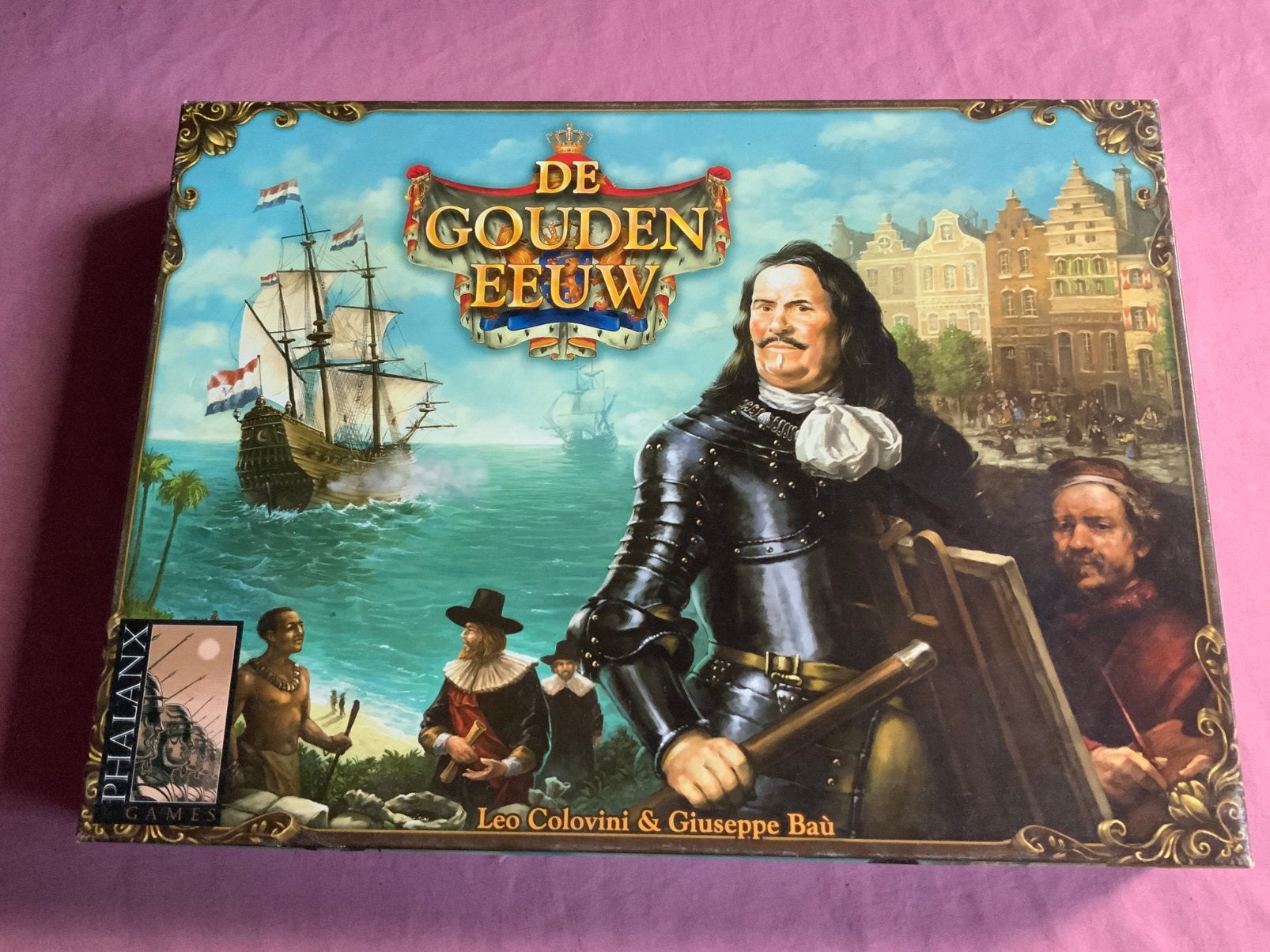 De Gouden Eeuw, Een of twee spelers, Ophalen of Verzenden, Gebruikt, Phalanx Games