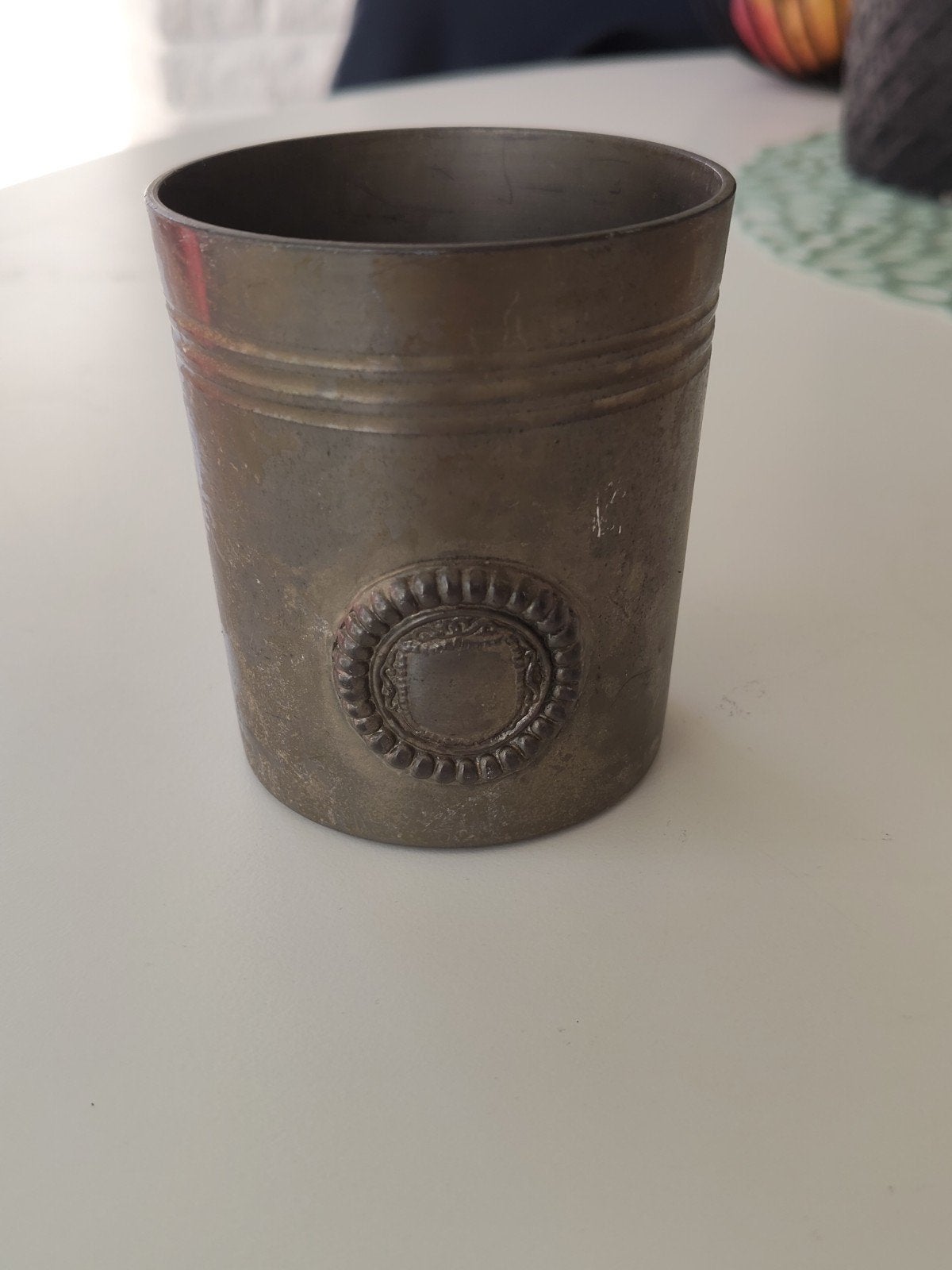 Vintage Tinnen Beker - Edelmetaal Holland Pewter, Ophalen of Verzenden