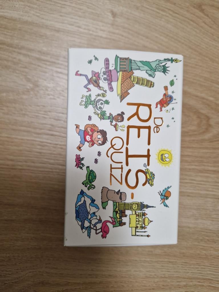 Spel reisquiz, Ophalen of Verzenden, Zo goed als nieuw