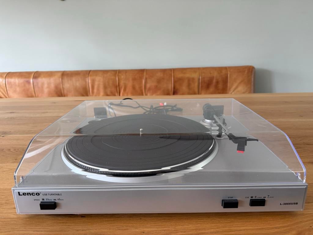 Lenco Platenspeler met USB-aansluiting, Audio, Tv en Foto, Platenspelers, Gebruikt, USB-aansluiting, Platenspeler, Ophalen