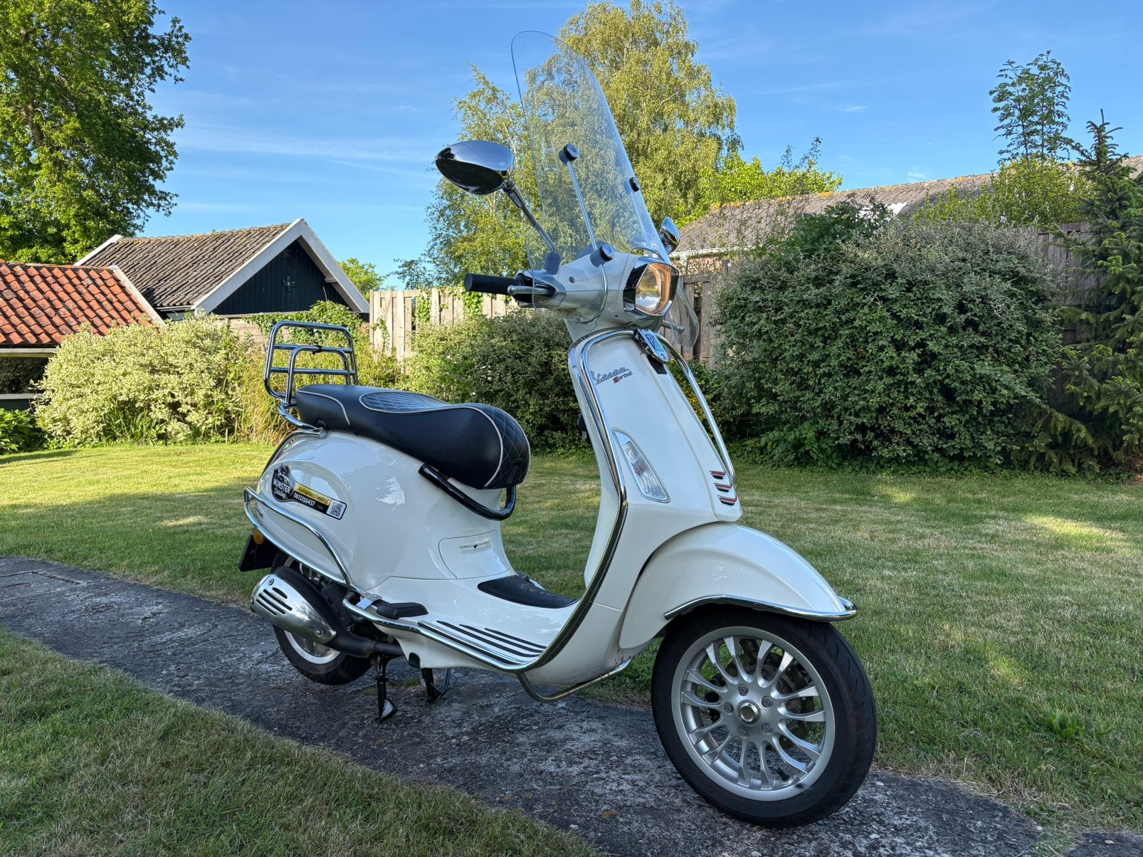 Vespa Sprint 80cc | 2017 | 10584KM | Full Option origineel, Ophalen of Verzenden