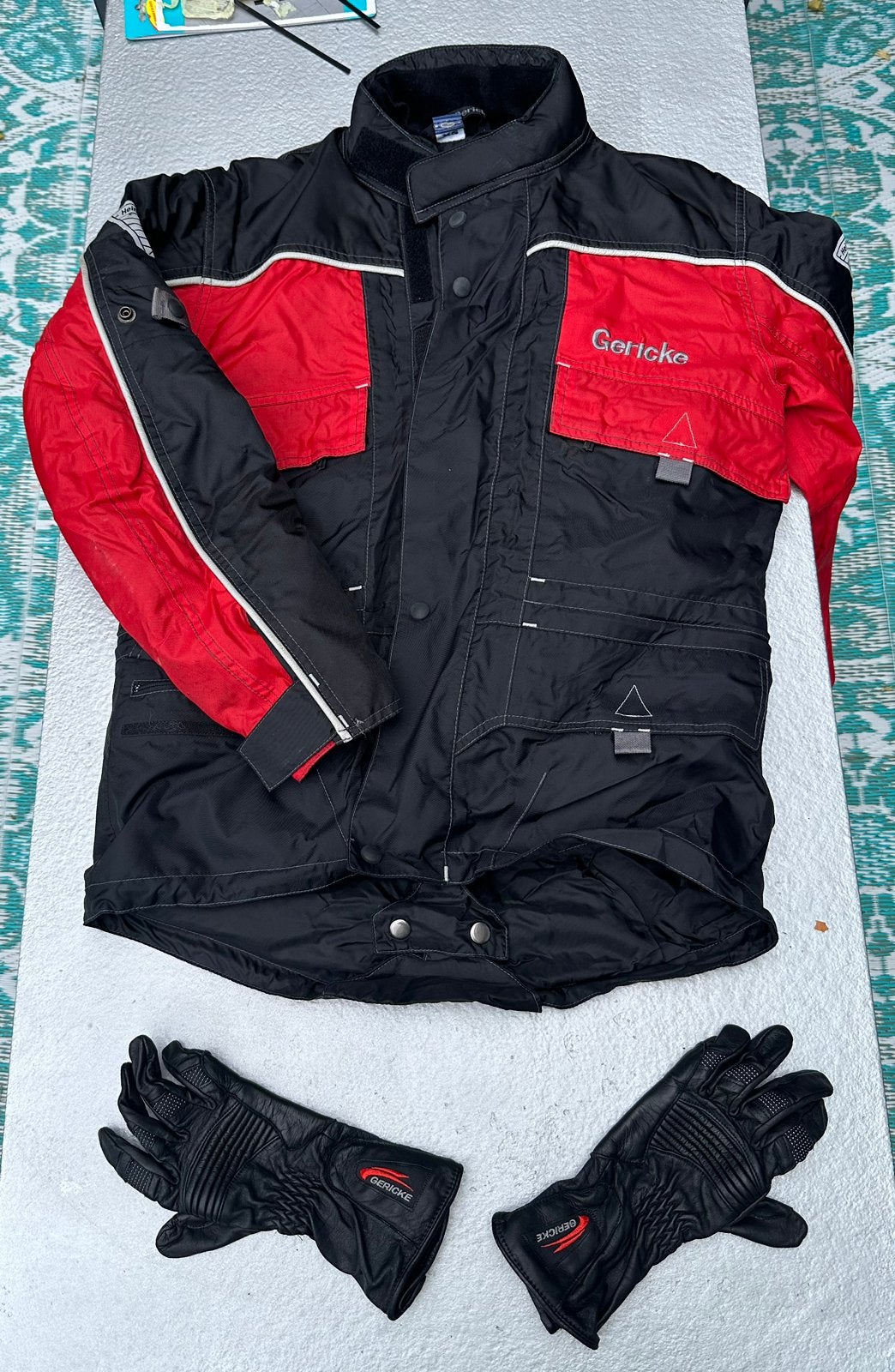 Mooie dames motorjas Gericke maat XS, Ophalen, Tweedehands, Dames, Jas | textiel