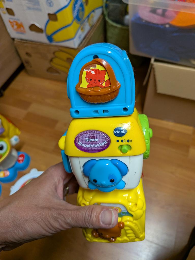 vtech stapelblokken, Ophalen of Verzenden, Zo goed als nieuw, 6 maanden tot 2 jaar
